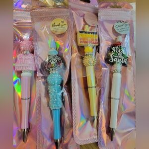 Set of 2 Beaded Pens 🖊- Picked at Random! SET OF 2 PENS 🖊